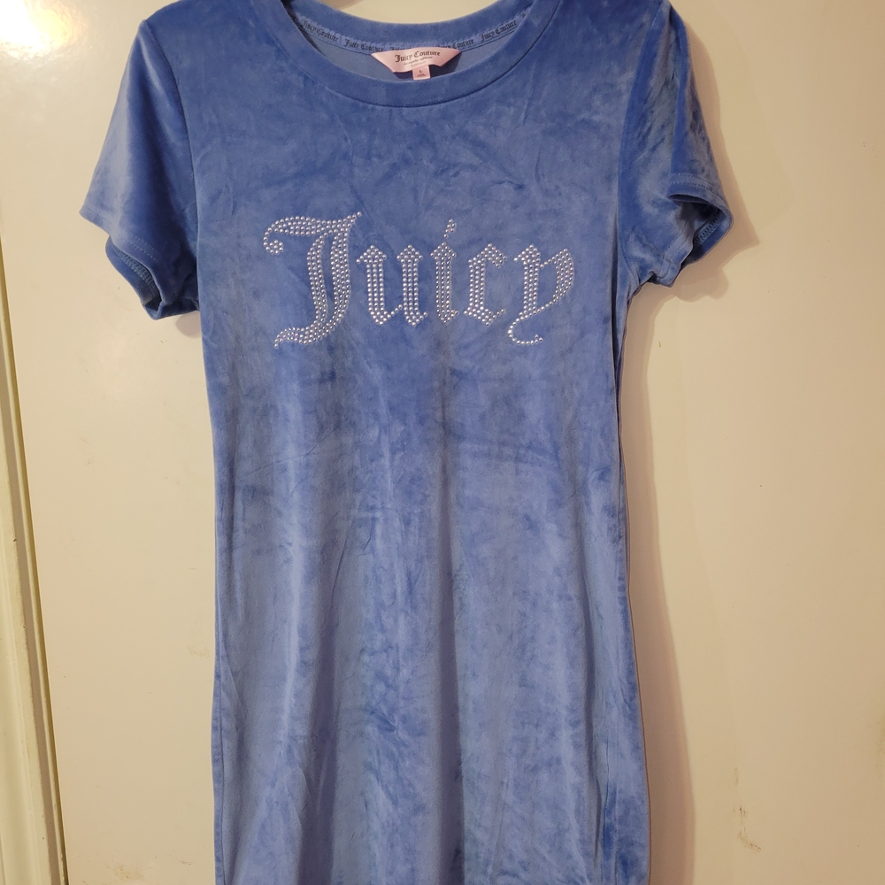 Vintage Juicy Couture Light Blue Sleepwear Dress
